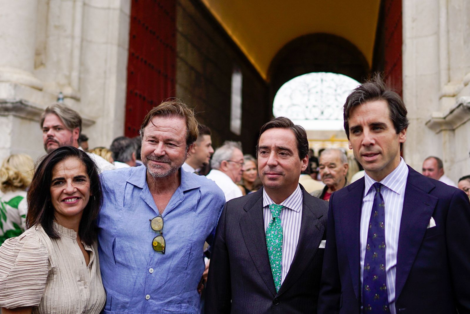 Lola Ramírez, Miguel García Palacios, José María Garzón y Juan Ortega