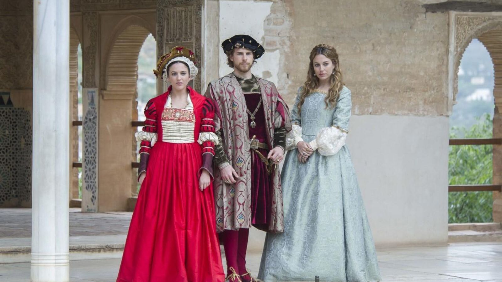 El rodaje de la serie Isabel fue en la Alhambra.