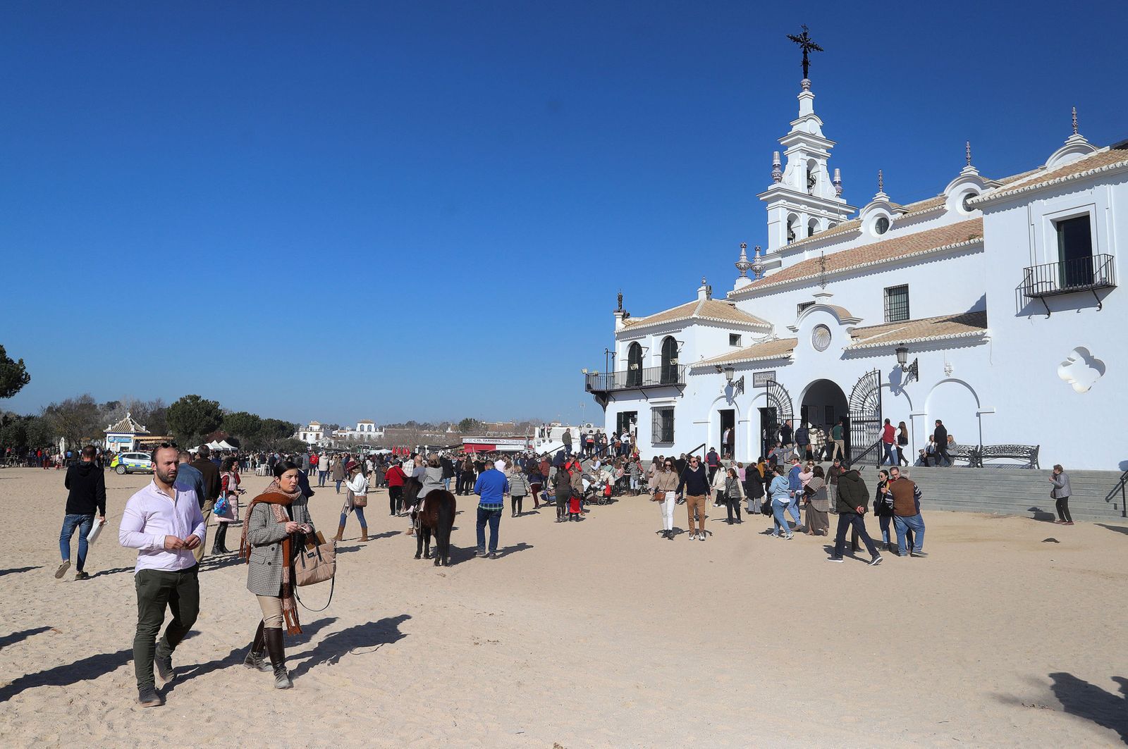 Imágenes de la celebración de la Candelaria en El Rocío