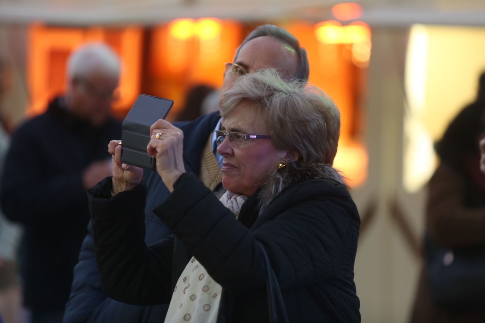 Imágenes del Coro Lazareto en la Plaza de las Monjas