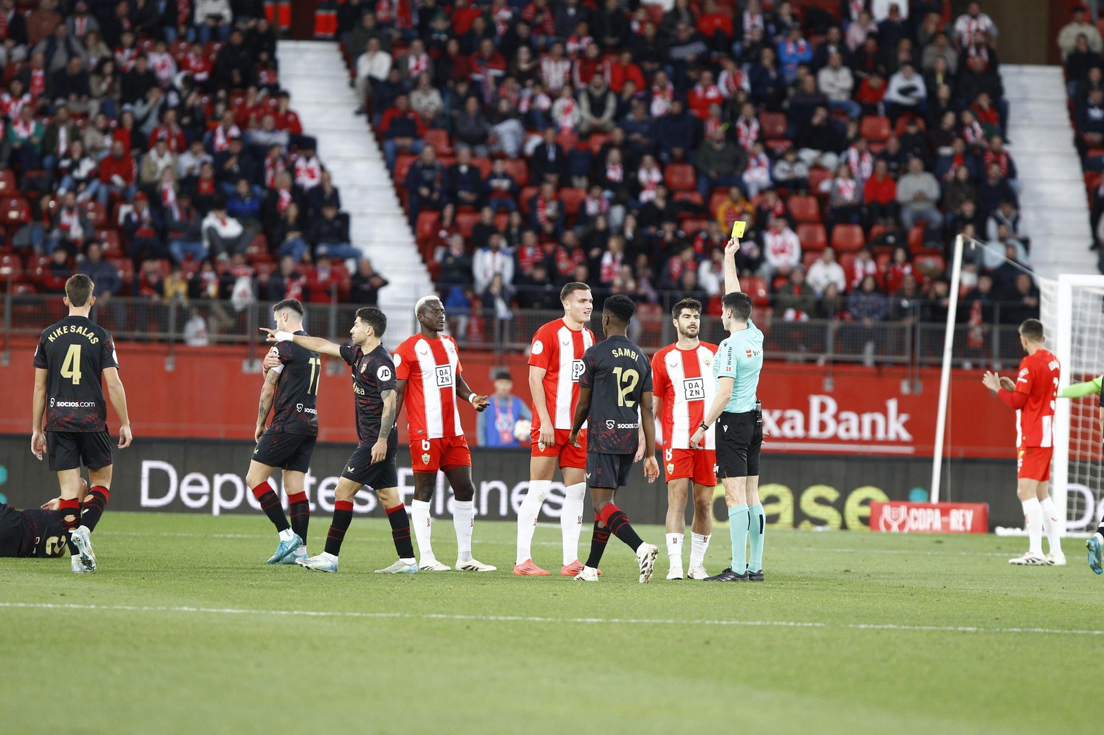 La U.D. Almería destroza al Sevilla C.F. en la Copa del Rey