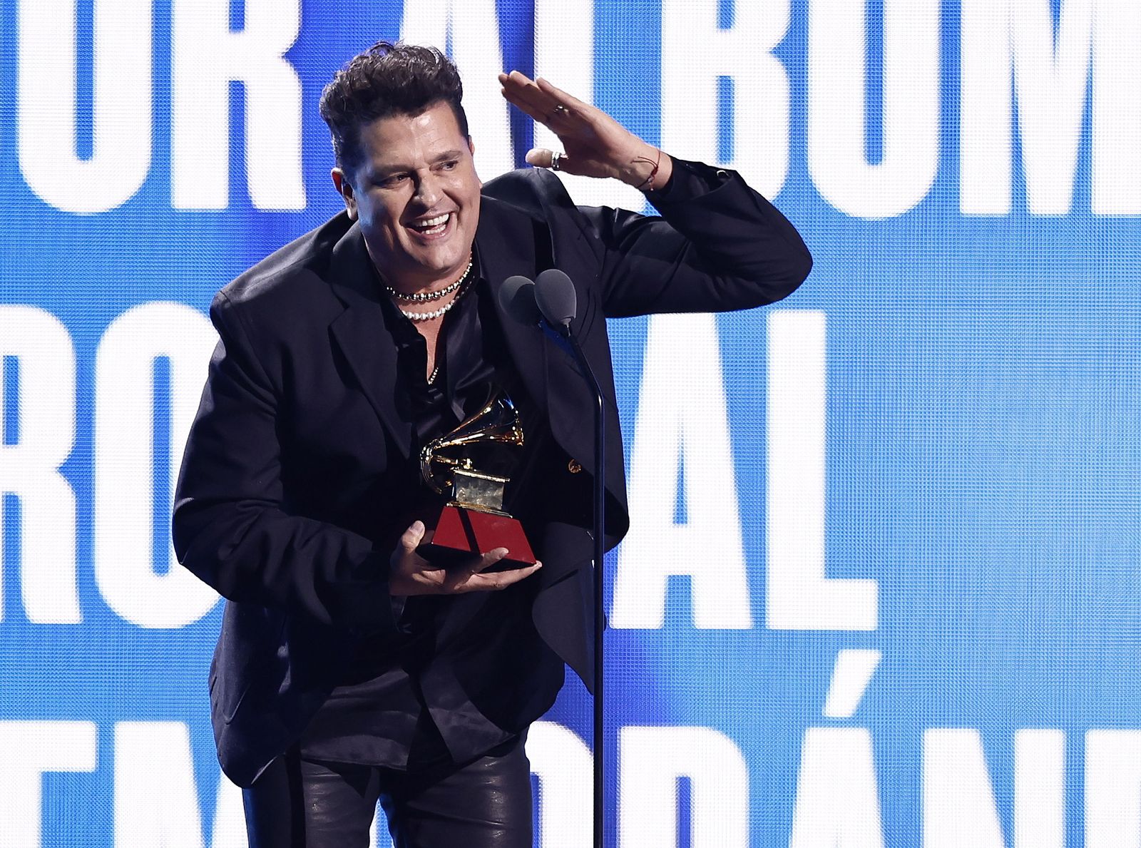 La alfombra roja de los Grammy latinos