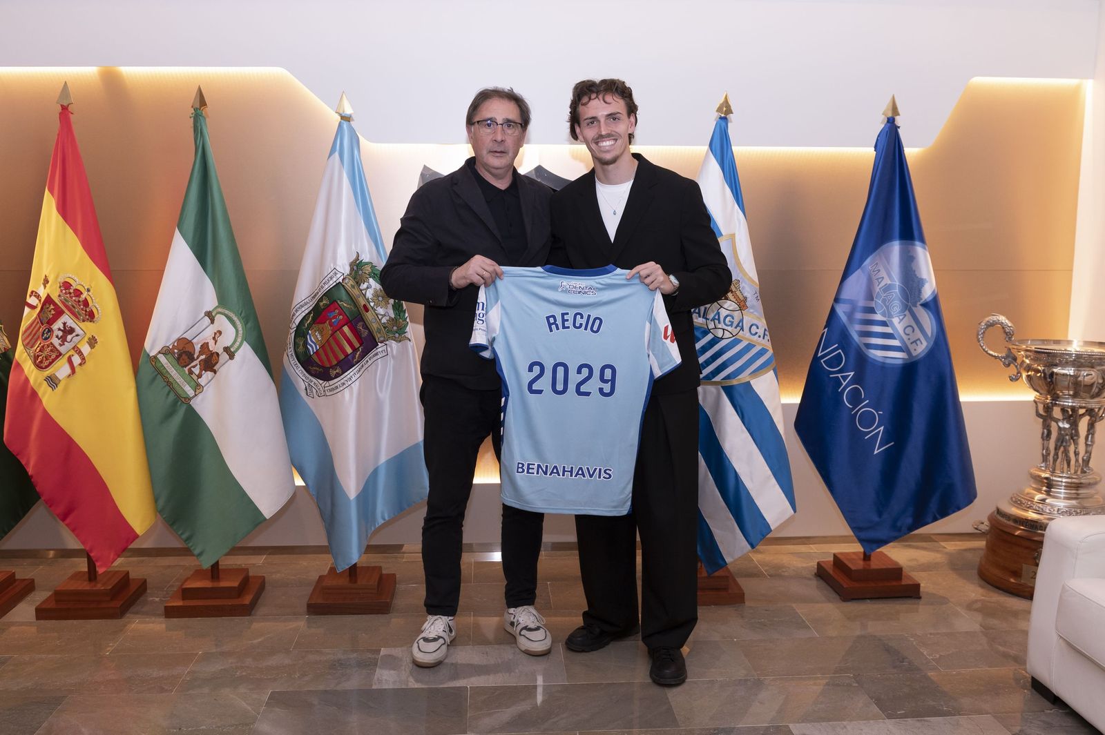 Loren Juarros y Ángel Recio