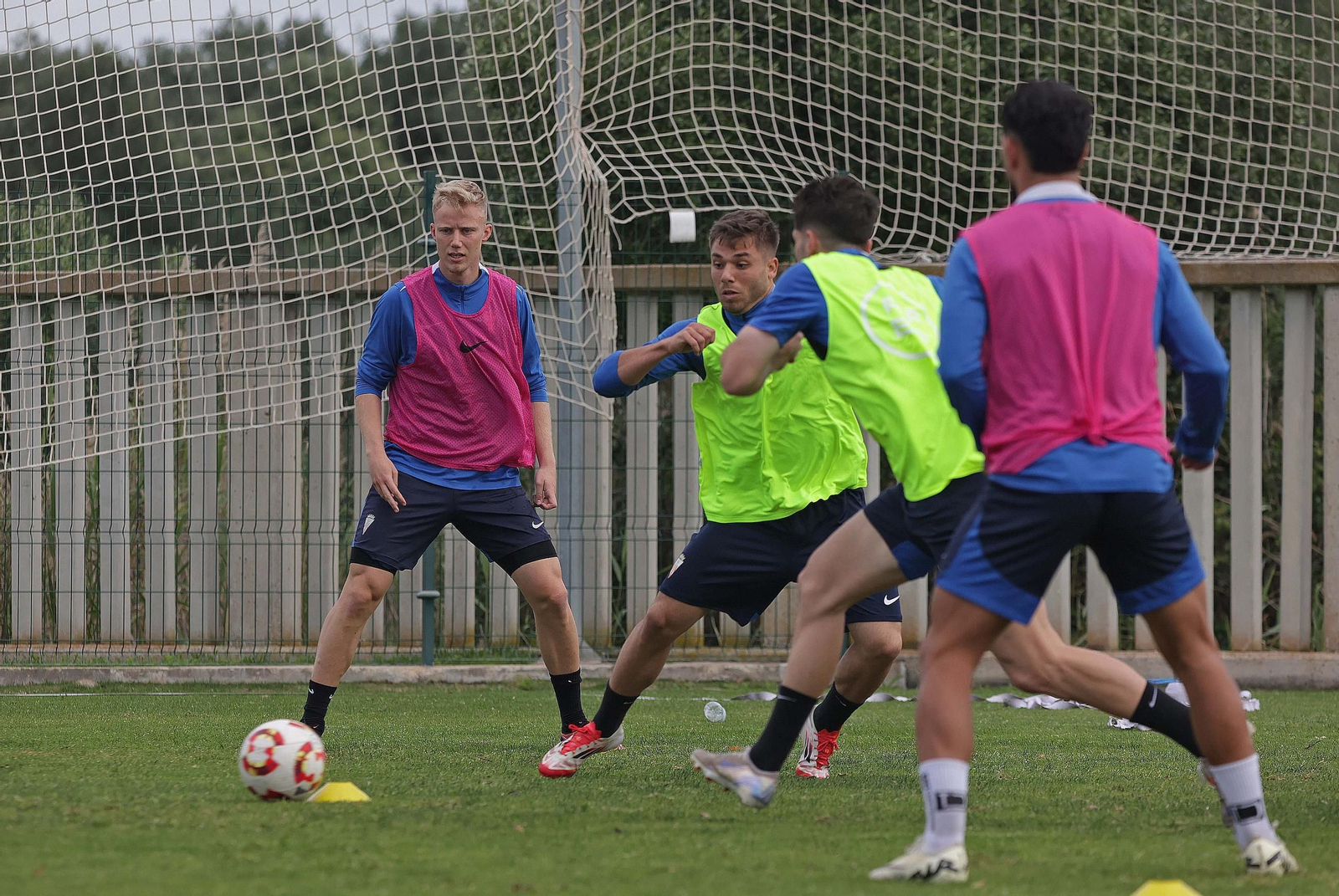 Fotos del entrenamiento del Algeciras CF en La Menacha