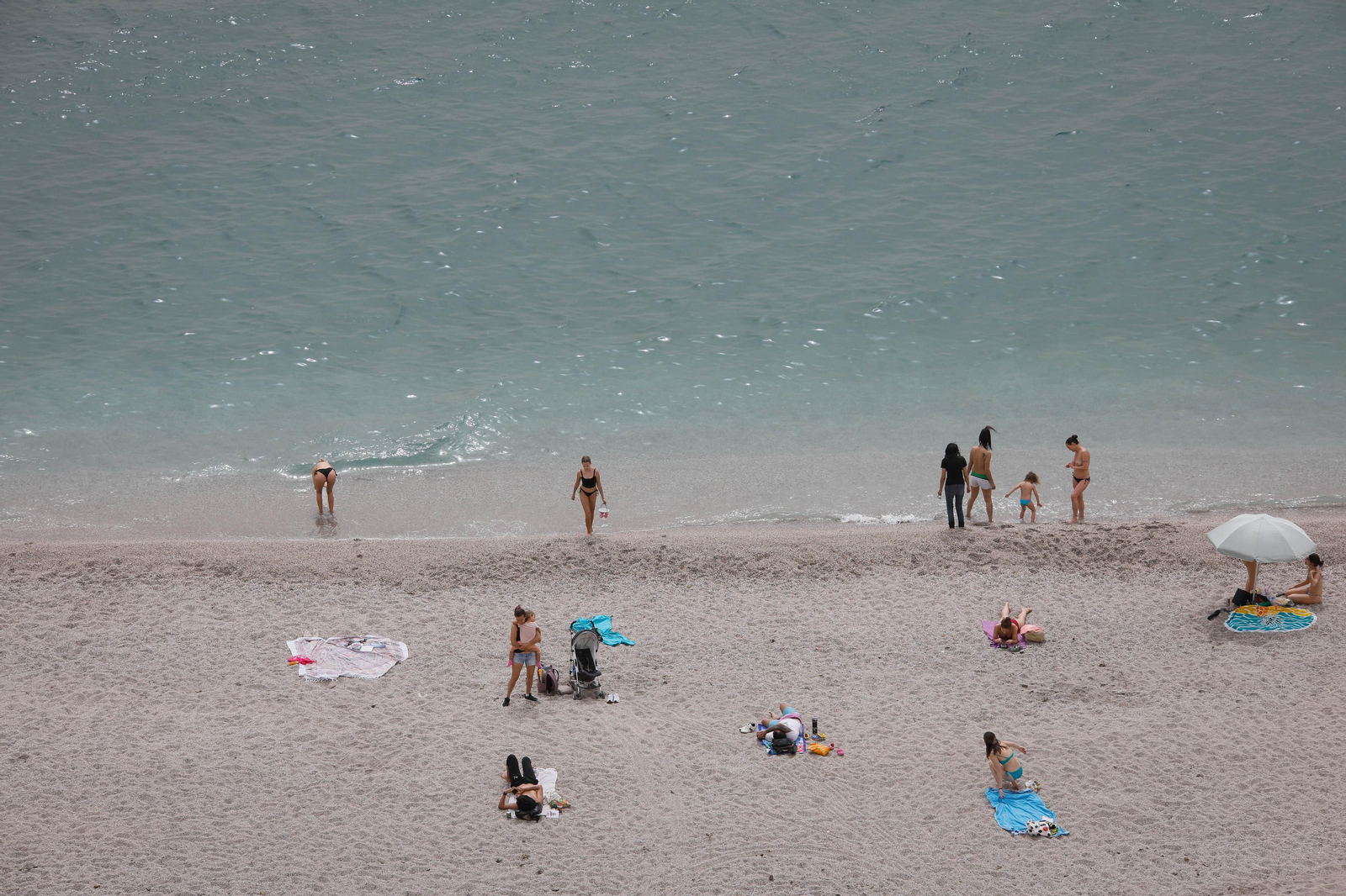La calima de Almería en imágenes