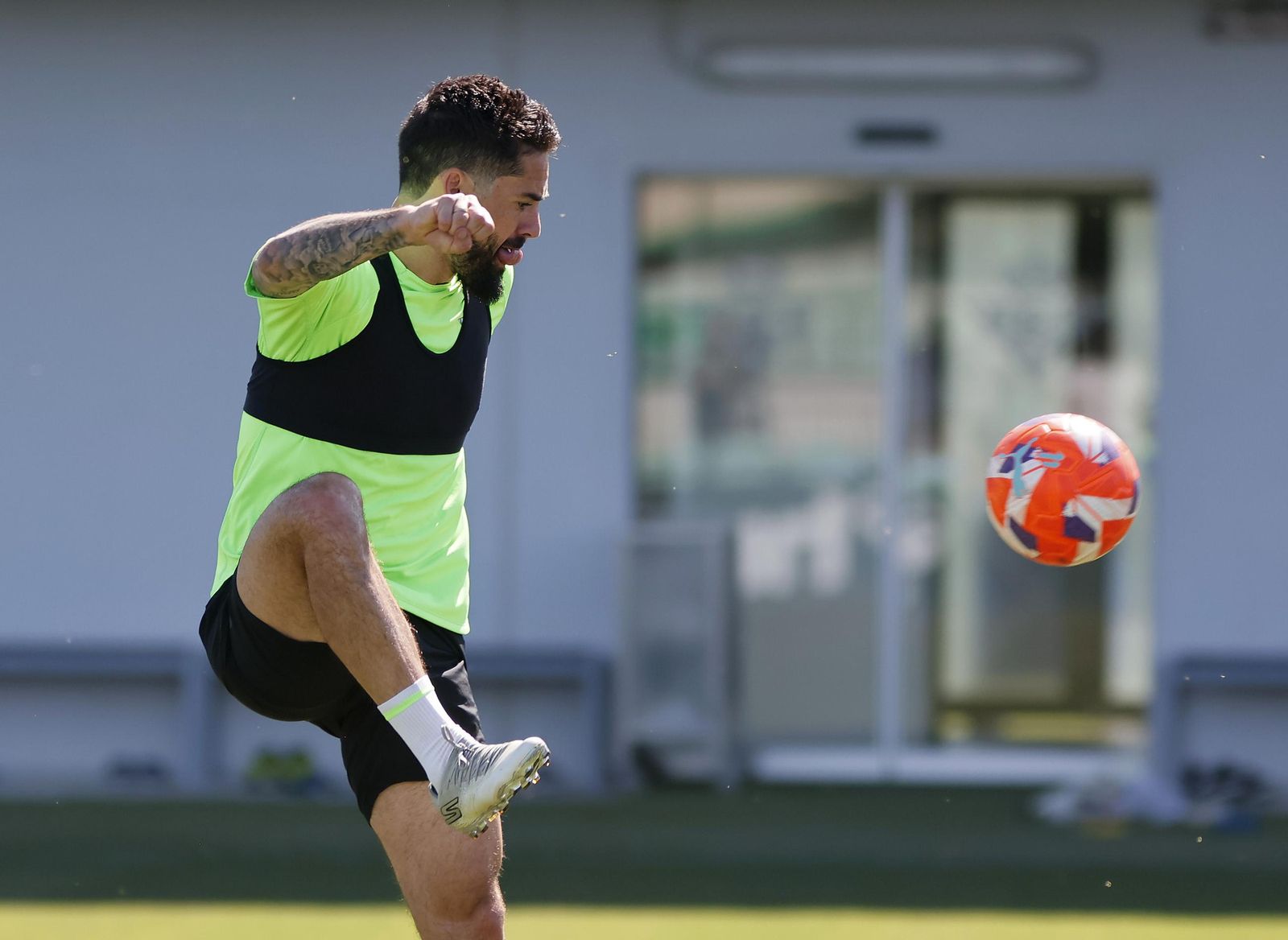 Las imágenes del entrenamiento del Betis