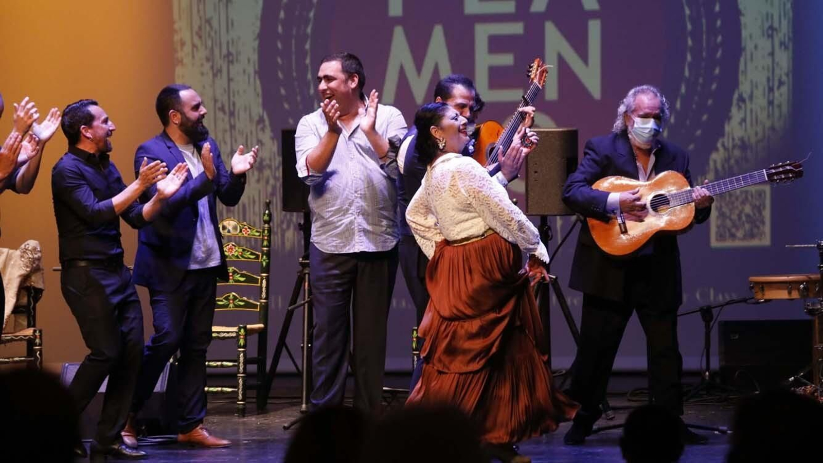 Las fotos de la entrega de la Palma de Plata a Manuela Carrasco