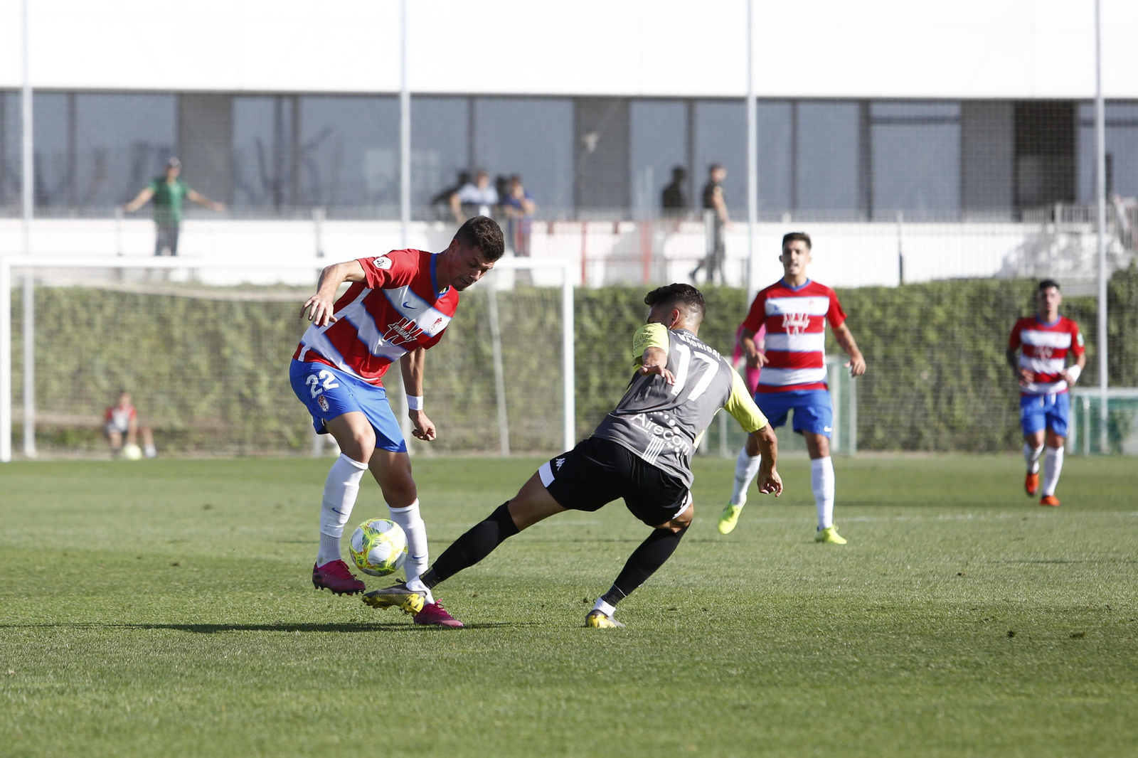 Butzke en el encuentro frente al Atlético Sanluqueño