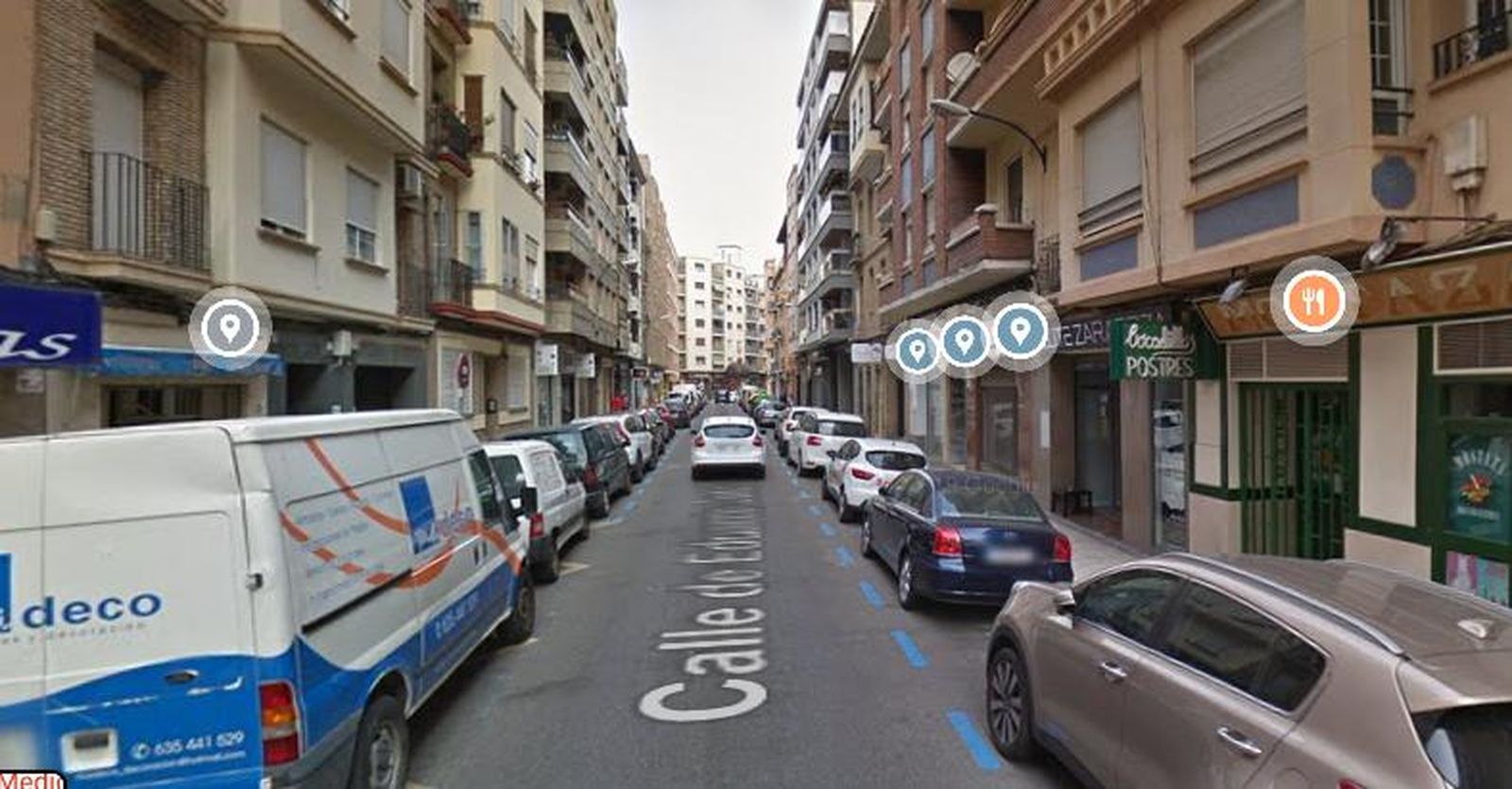 Calle Eduardo Dato de Zaragoza