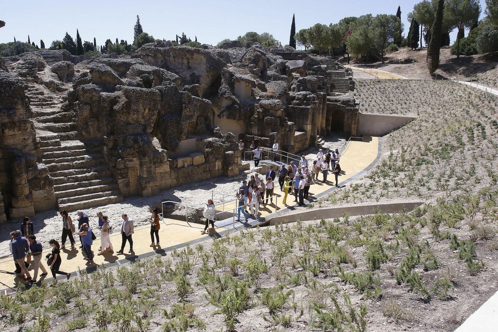 La candidatura de Itálica al Patrimonio de la Unesco, a la espera del plan director
