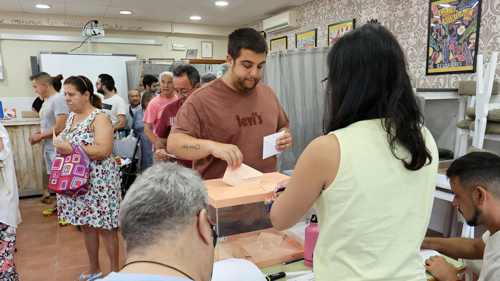 Jornada electoral en Jerez