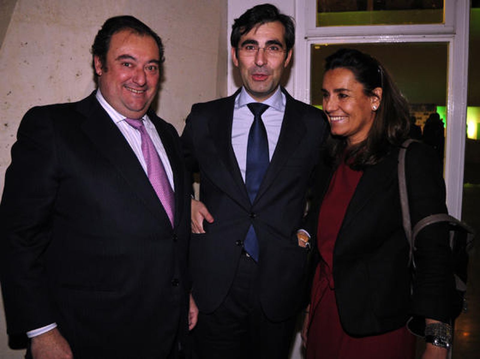 Tomás Valiente, director general del Grupo Joly, Eugenio Solla, director de Coordinación Estratégica, y Amalia Blanco, directora de Comunicación, los dos últimos de Bankia.

Foto: Juan Carlos Vazquez/Manuel Gomez