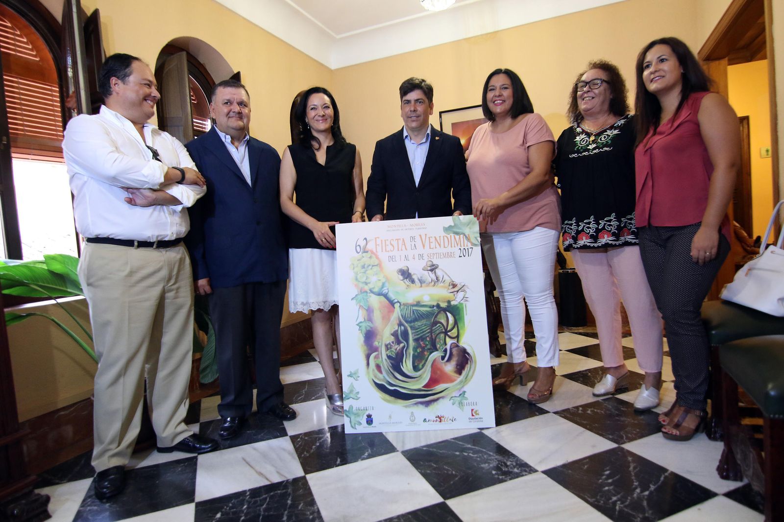 Enrique Garrido, Francisco Zurera, Rafaela Crespín, Rafael Llamas, Dolores Amo, Valle Ríos y María Dolores Casado.