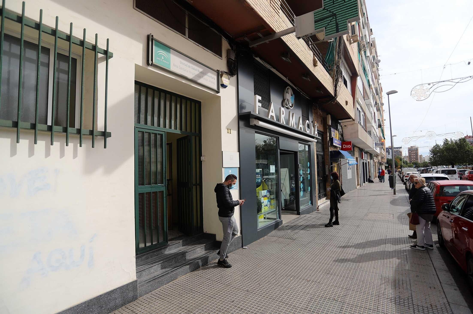 Imágenes del mal estado en el que se encuentra la Unidad de Salud Mental de la Plaza Houston