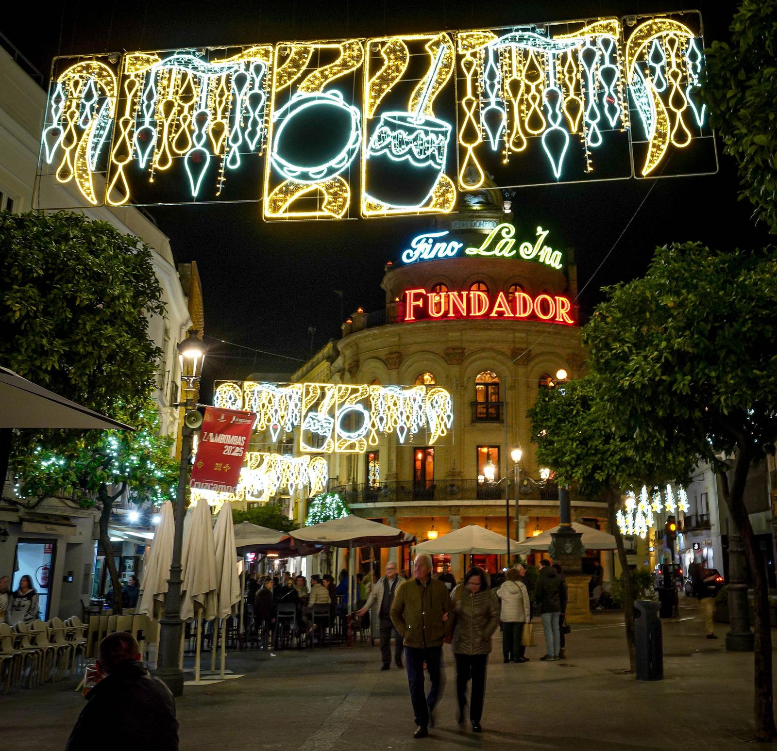 Así luce Jerez en Navidad