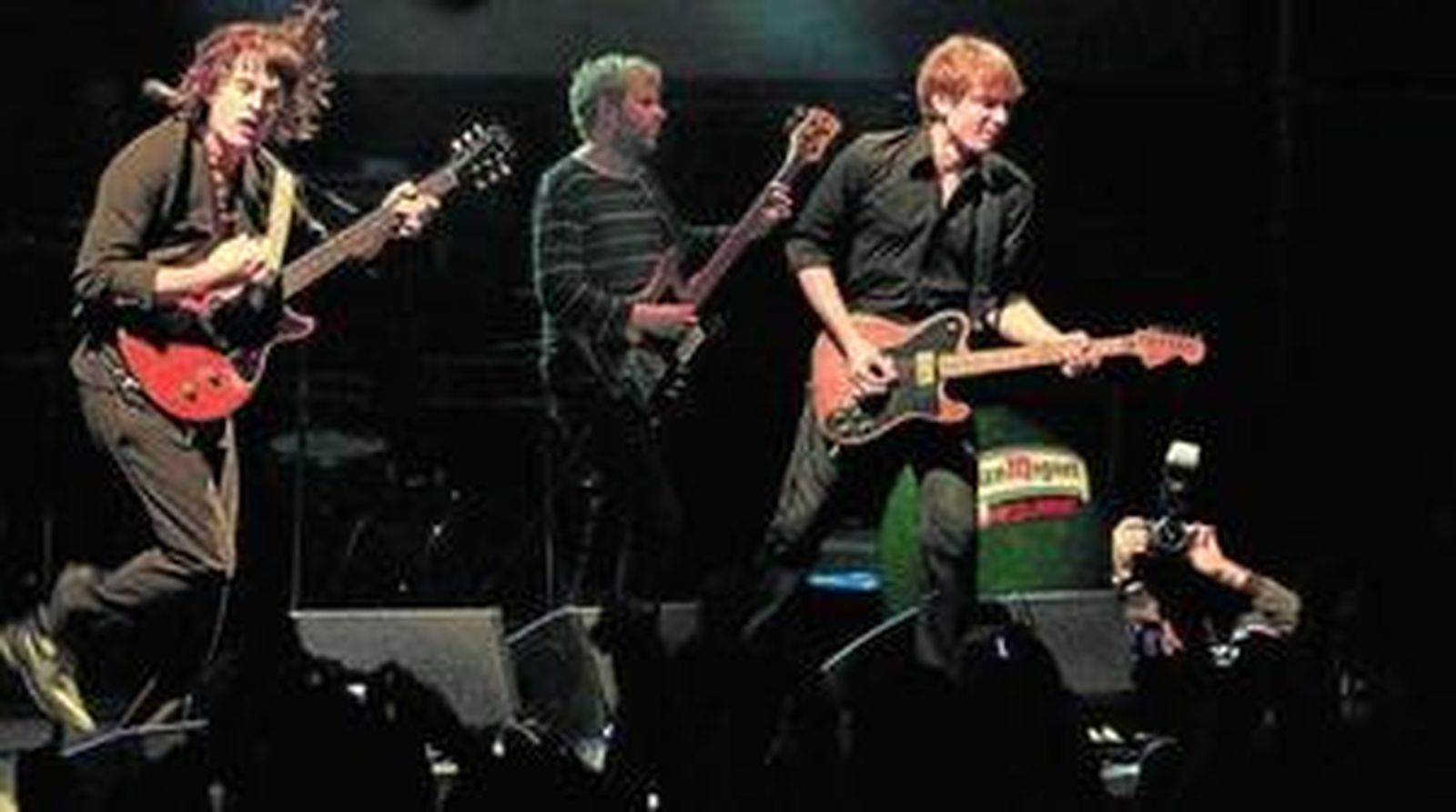 Franz Ferdinand, durante el concierto que ofrecieron en Málaga en 2010.