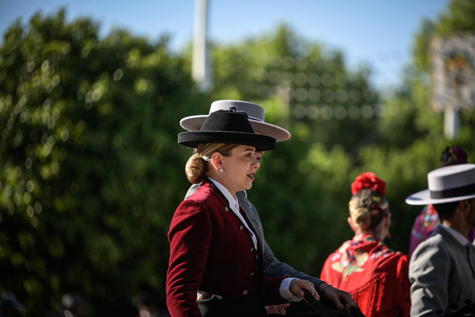 Ambiente de feria en el Real