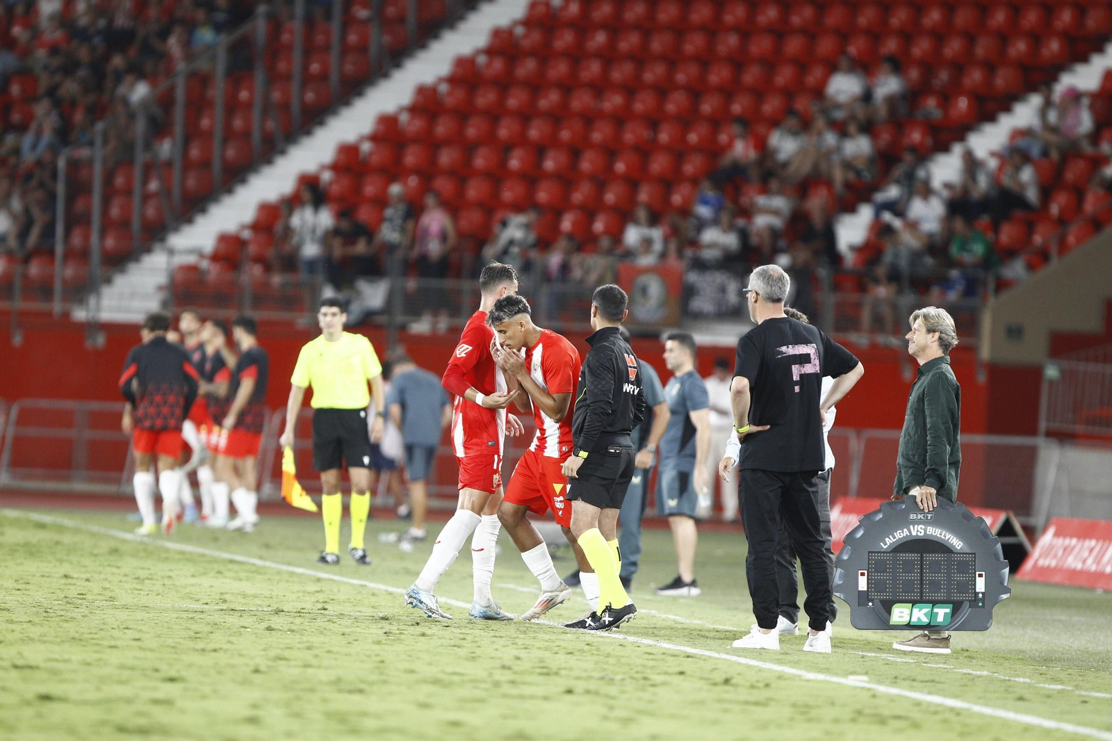 La victoria de la U.D. Almería ante el Real Burgos, en imágenes