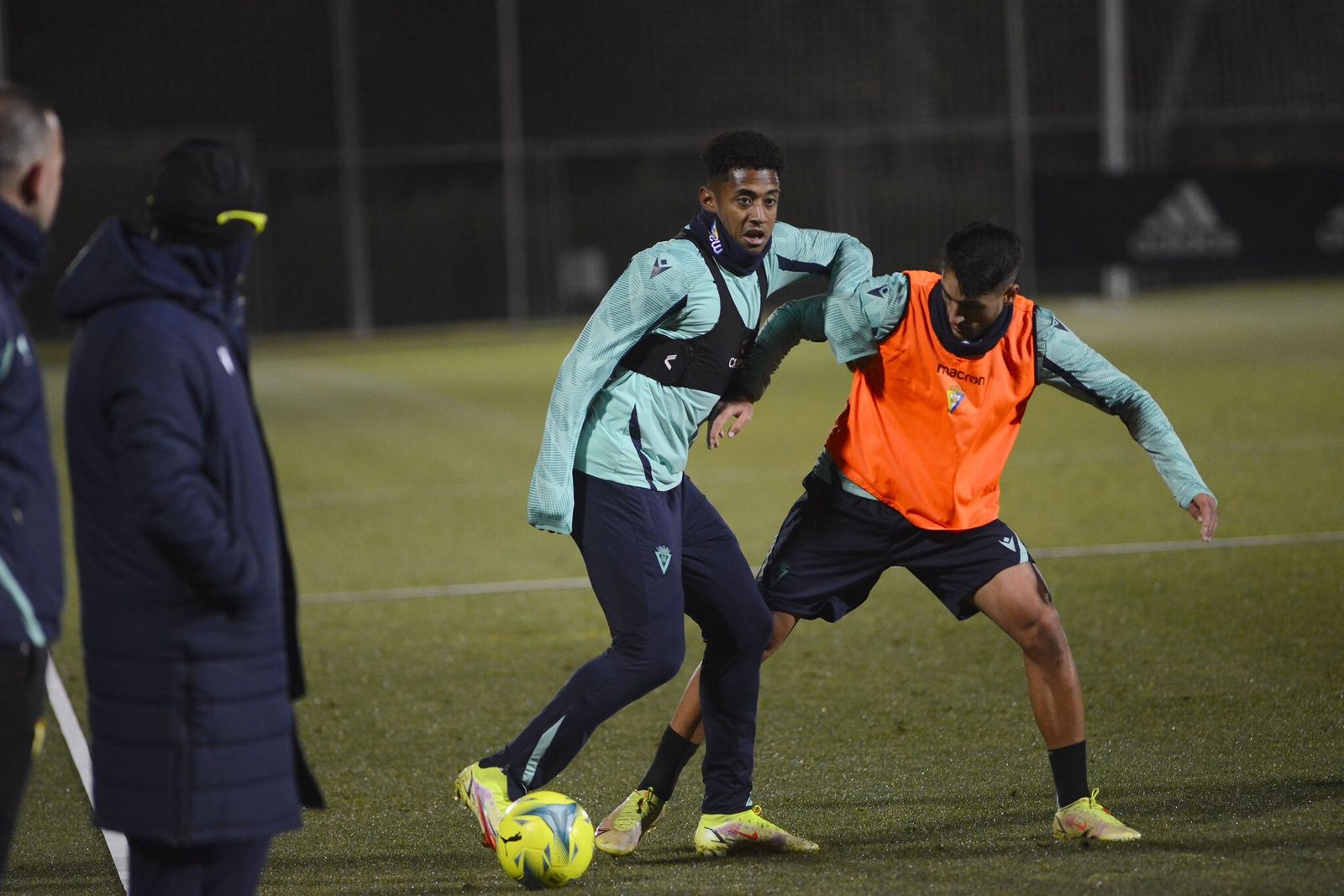 Choco Lozano, referencia del Cádiz en ataque.