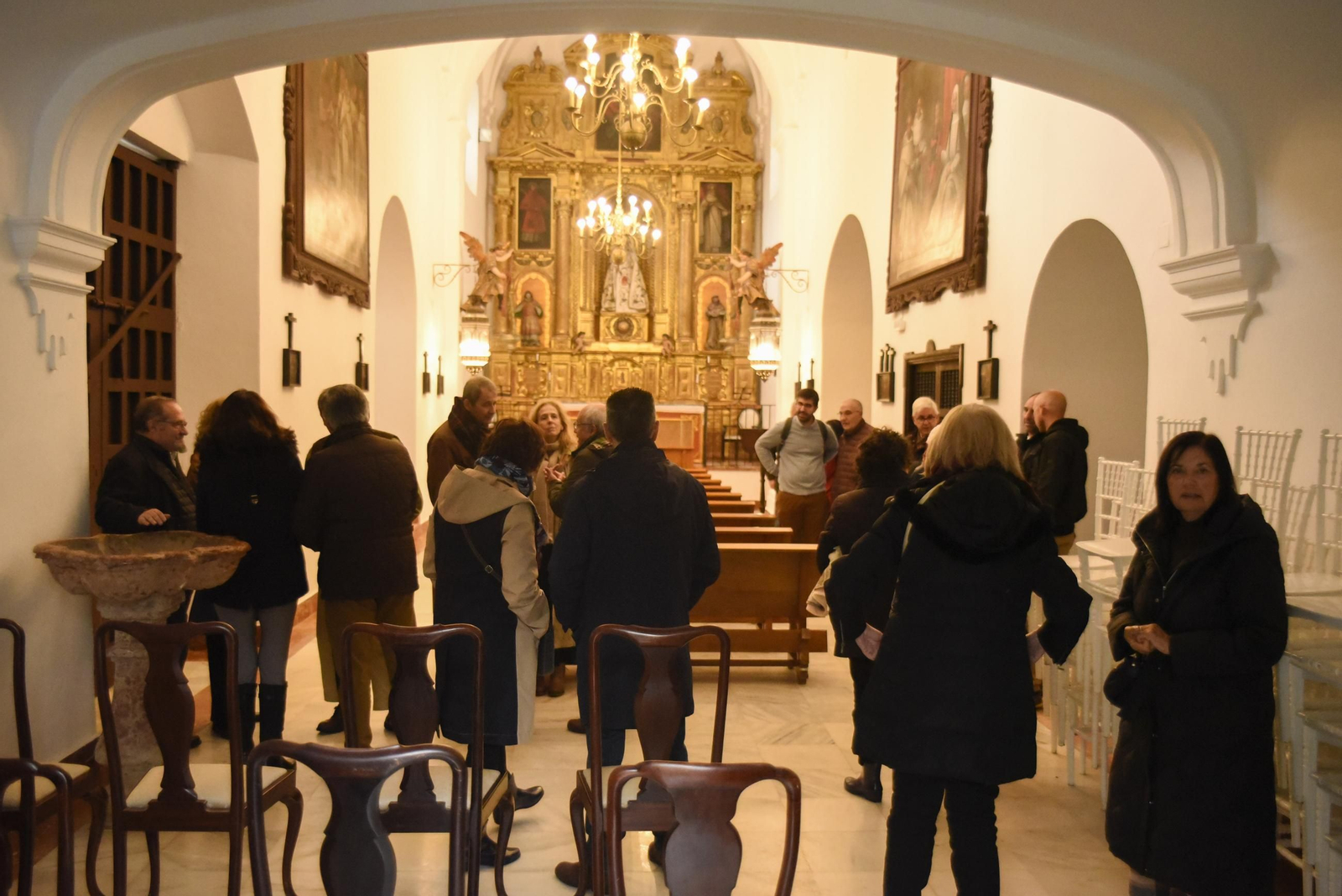 Fotos de la visita guiada a la Casa Convento de La Almoraima