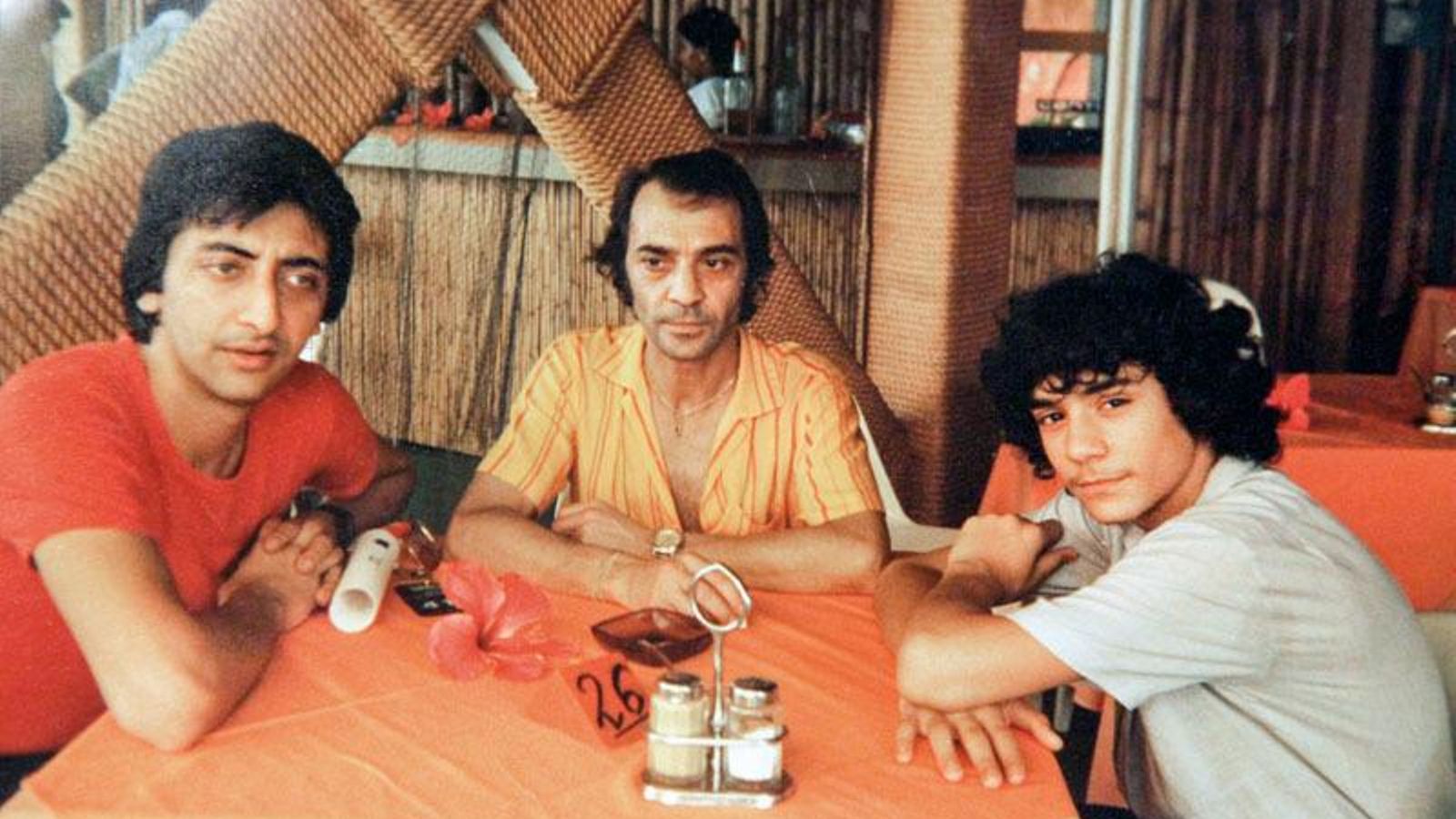 Josemi (a la derecha) y su sobrino, Juan Carmona, que formaron parte del grupo Ketama.