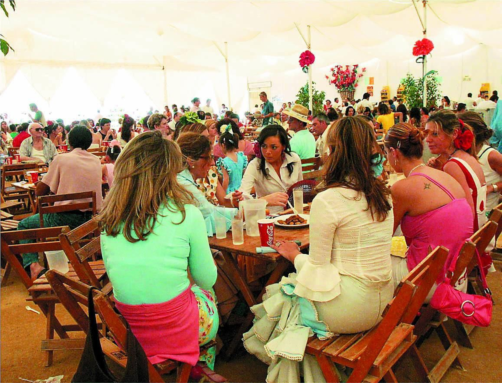 Así ha cambiado la Feria de Chiclana Así ha cambiado la Feria de Chiclana