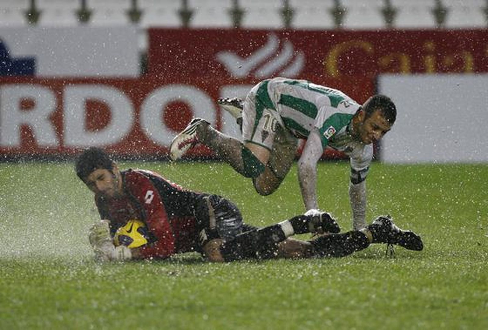 Partido de la Copa del Rey entre el Córdoba y el Deportivo de la Coruña.

Foto: José Martínez