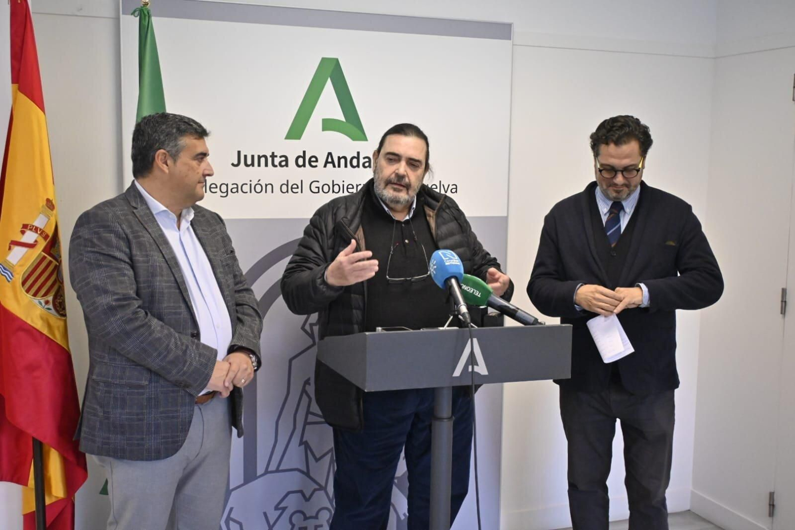 Jose Correa, Manuel Ángel González y Jaime Pérez.
