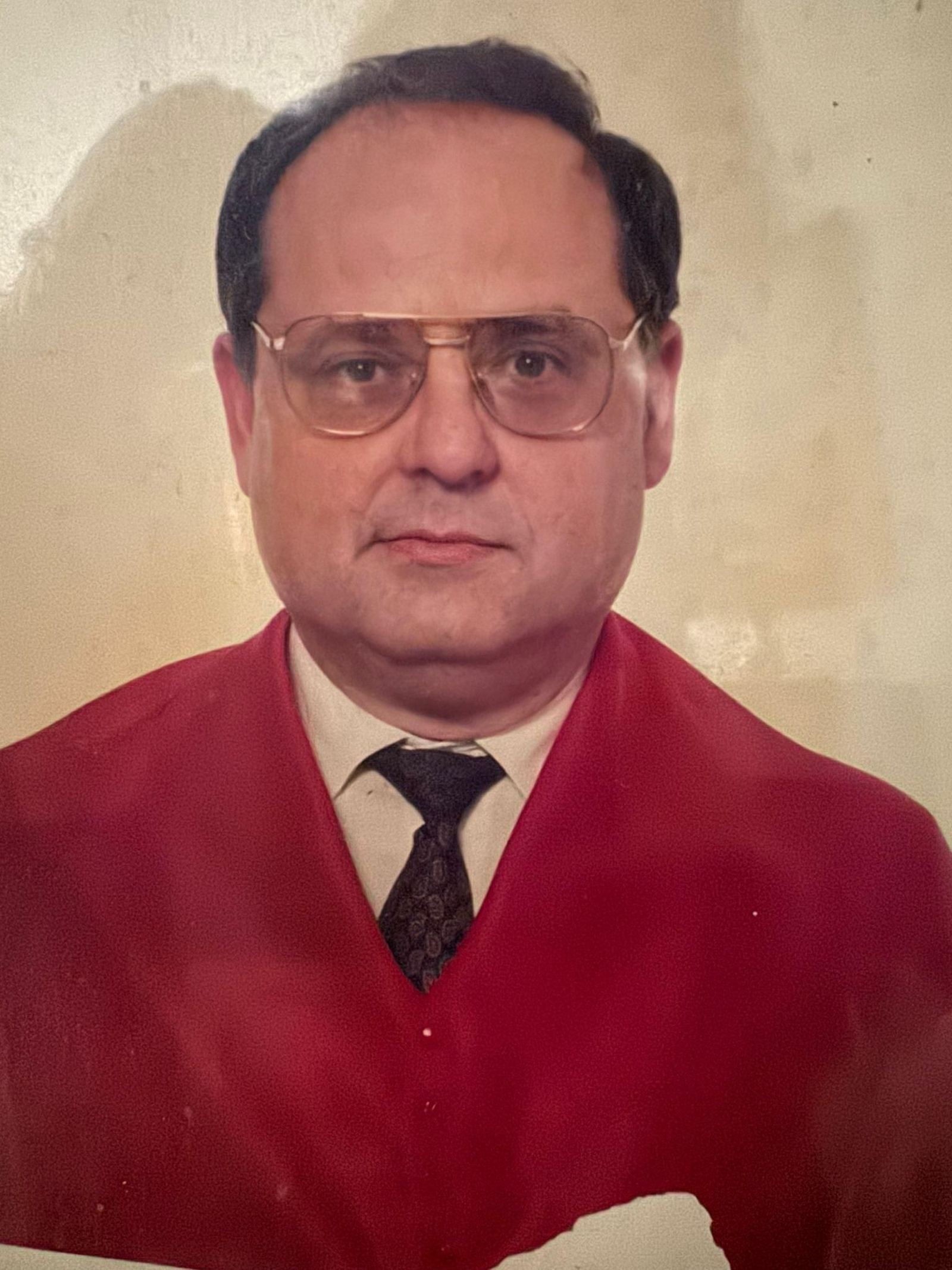 Lucio Martínez de Salazar, cuando consiguió su Doctorado en Derecho Mercantil