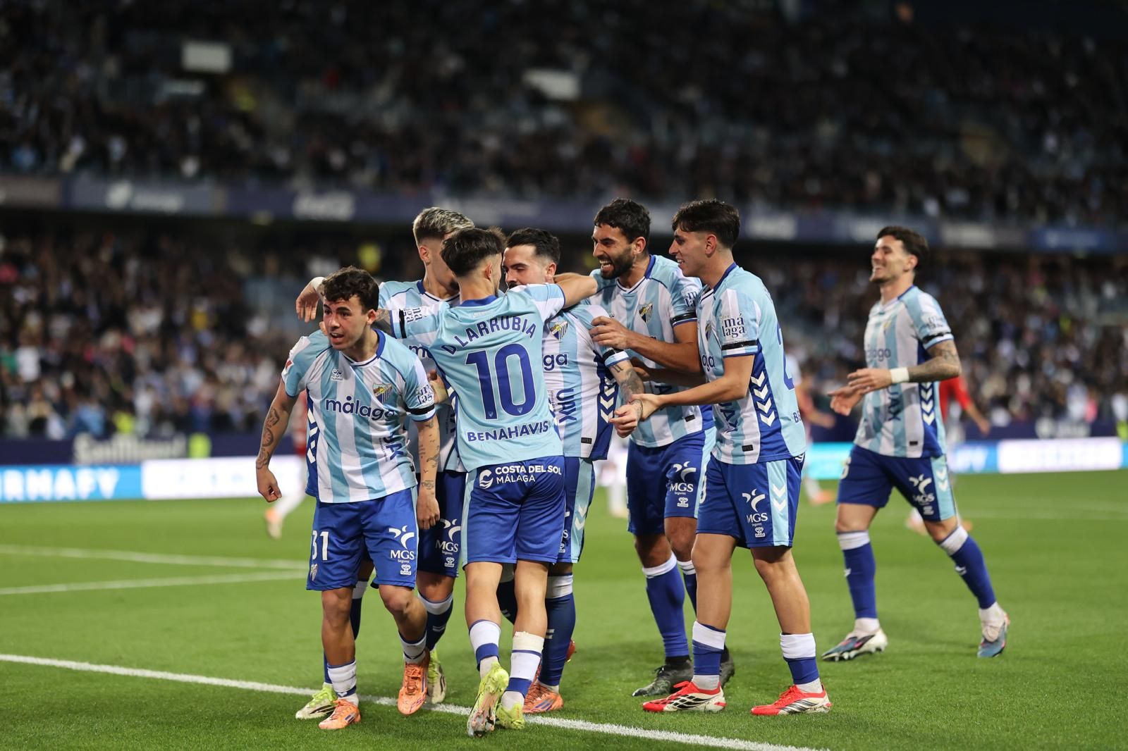 El Málaga CF-Albacete, en fotos