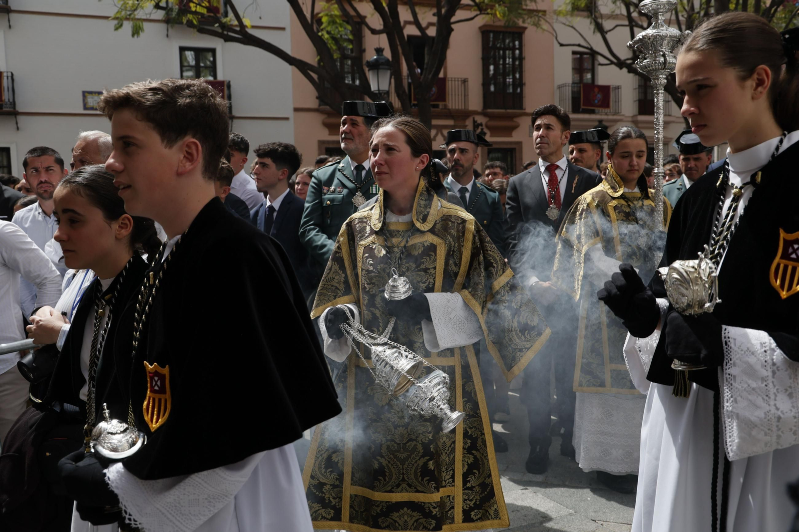 Las imágenes de la Hermandad de Jesús Despojado en la Semana Santa de Sevilla de 2025