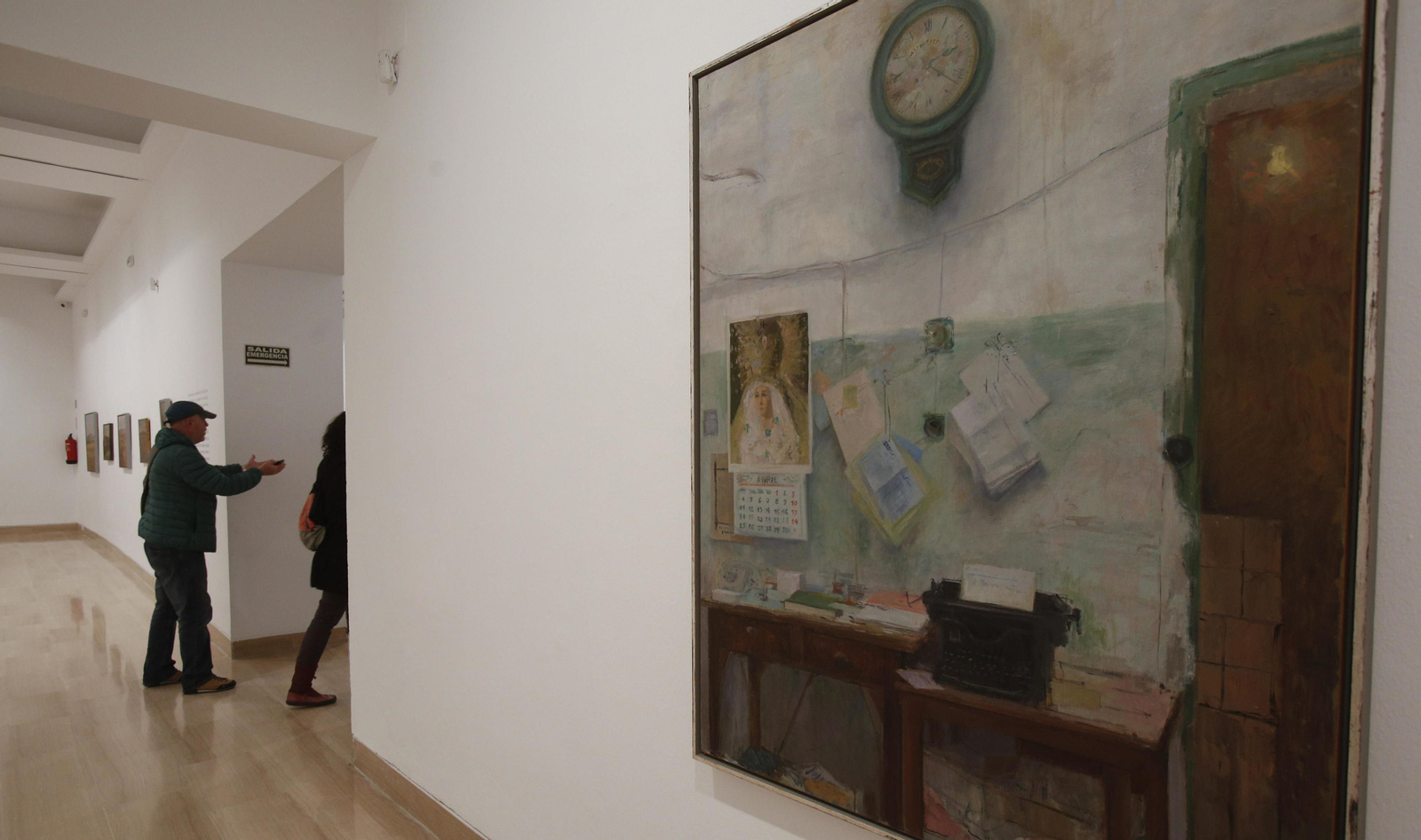 'Fontal con reloj y Macarena', 1986, incluido en la serie de la imprenta.