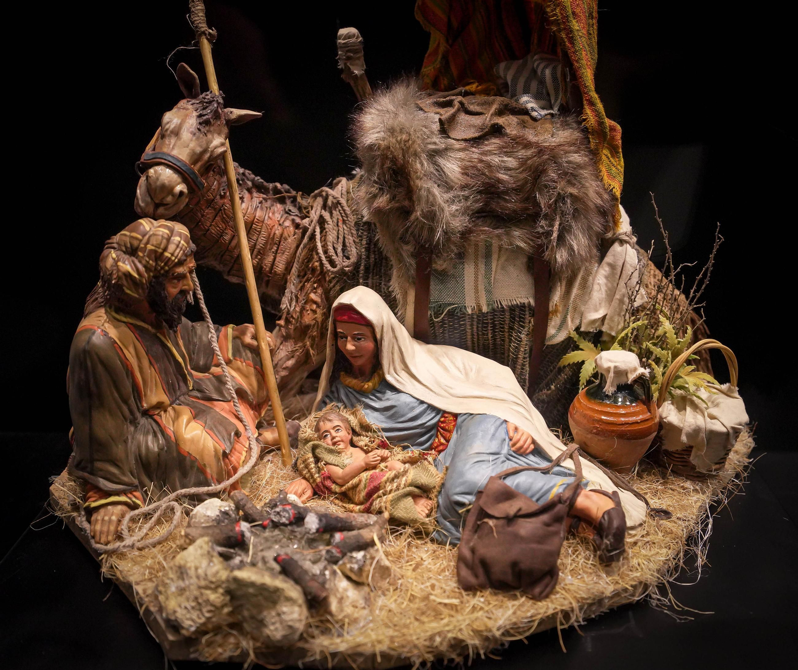 Imágenes de la exposición '50 Navidades montando el Belén' en Jerez