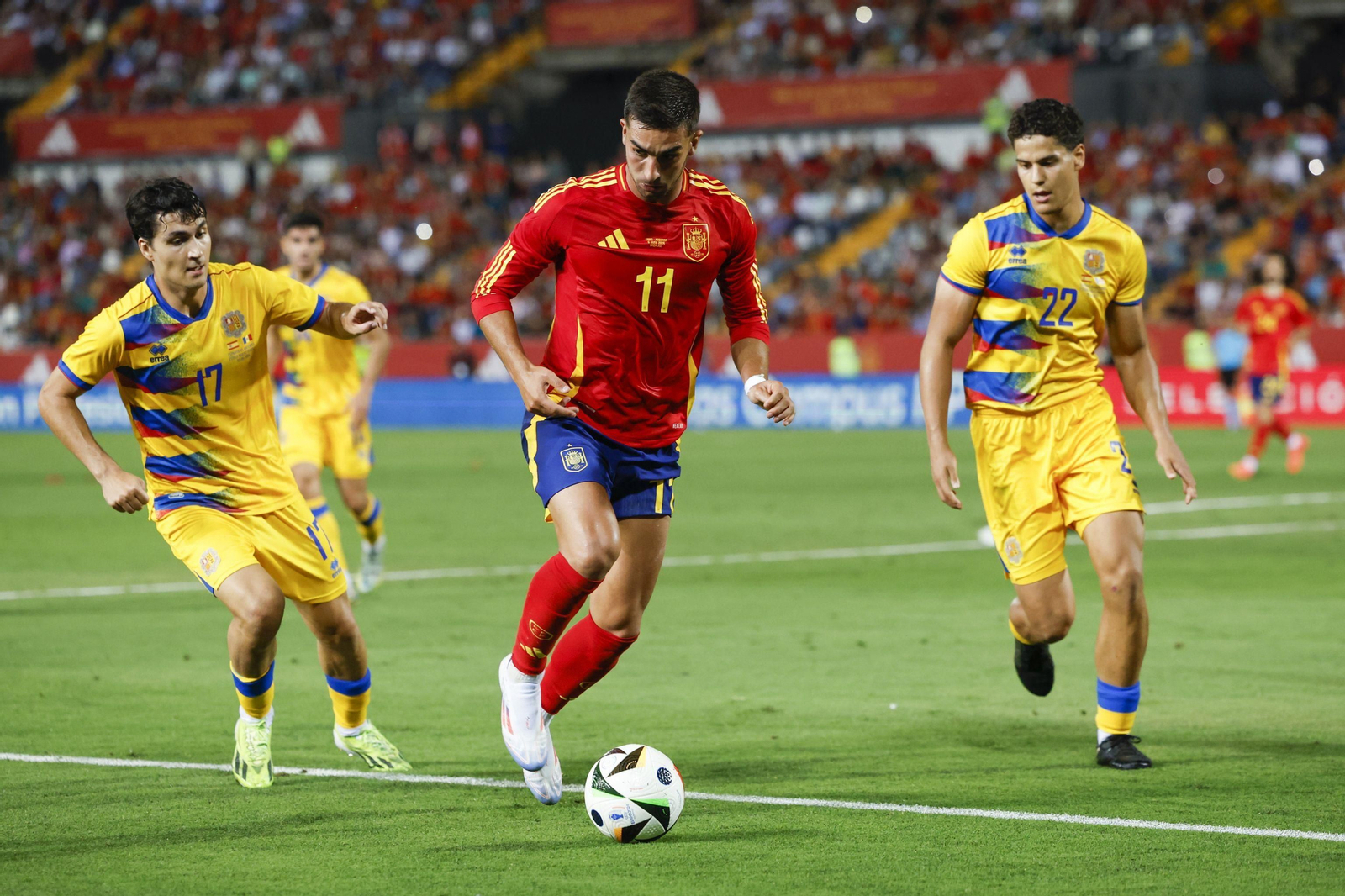 Las fotos del España - Andorra en Badajoz