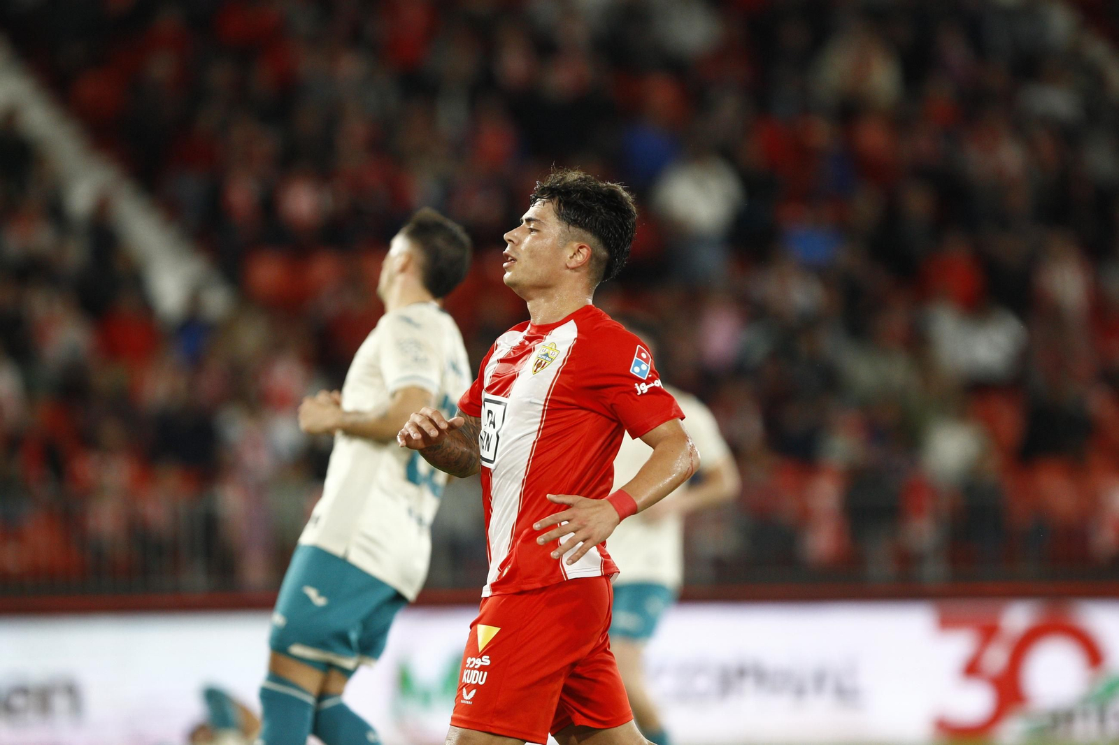 Las mejores imágenes del partido de fútbol U.D. Almería-Córdoba C.F.