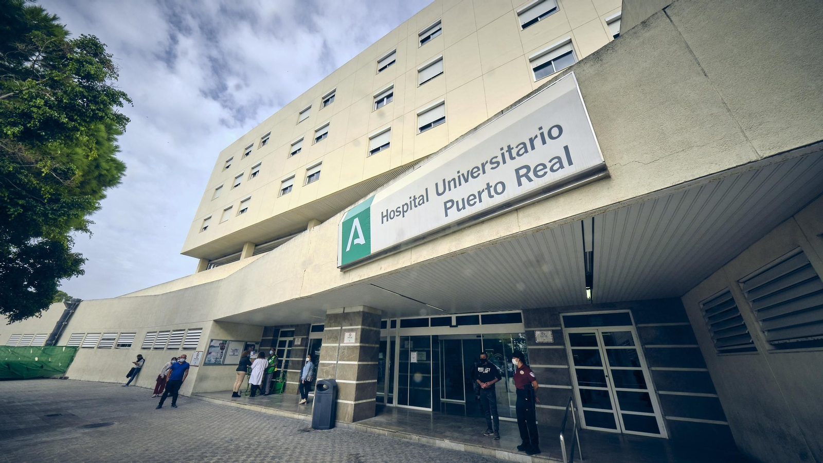 Exterior del Hospital de Puerto Real