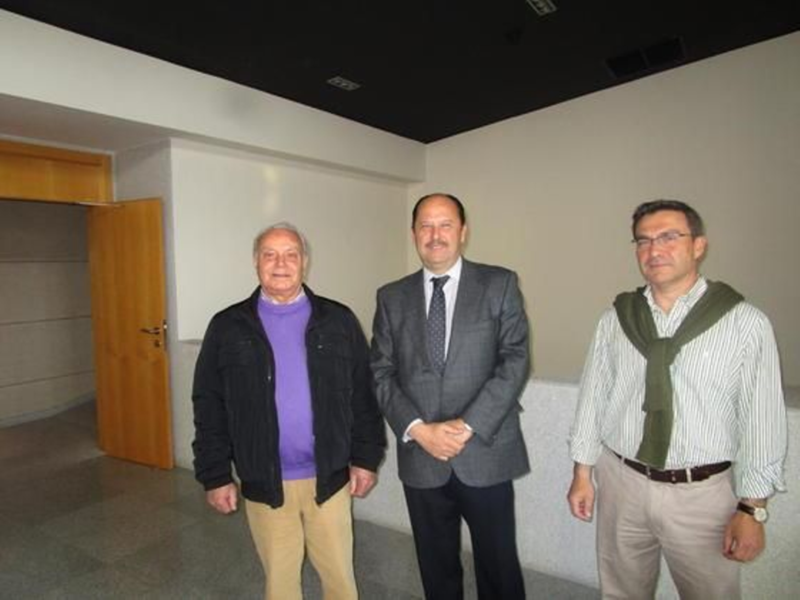Enrique Saiz, Emilio de la Cruz  y Ricardo Trujillo.

Foto: Ignacio Casas de Ciria