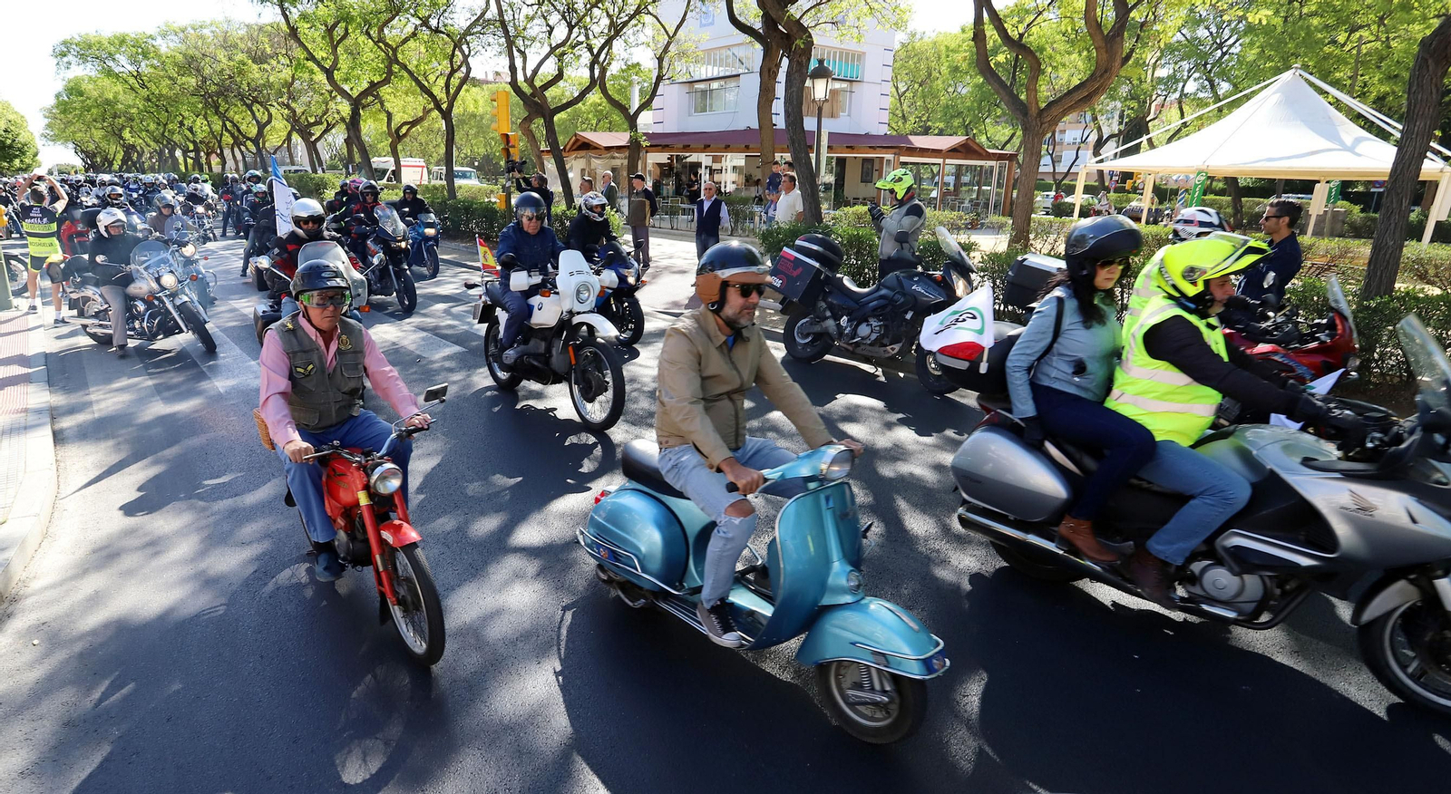 Imágenes de la III Ruta Moto-Solidaria organizada por CSIF