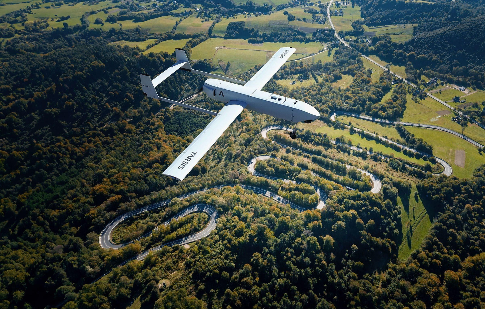 El dron Tarsis desarrollado por la compañía Aertec, enfocado al sector de la defensa.