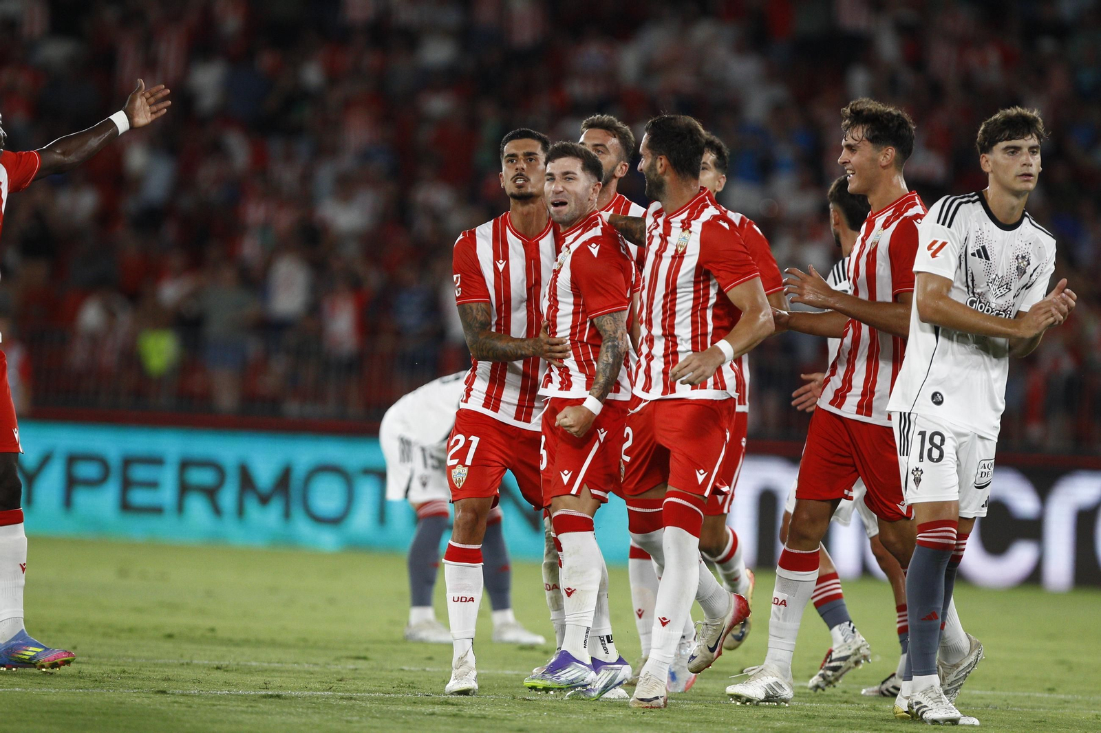 U.D. Almería-Albacete Balompié, en imágenes