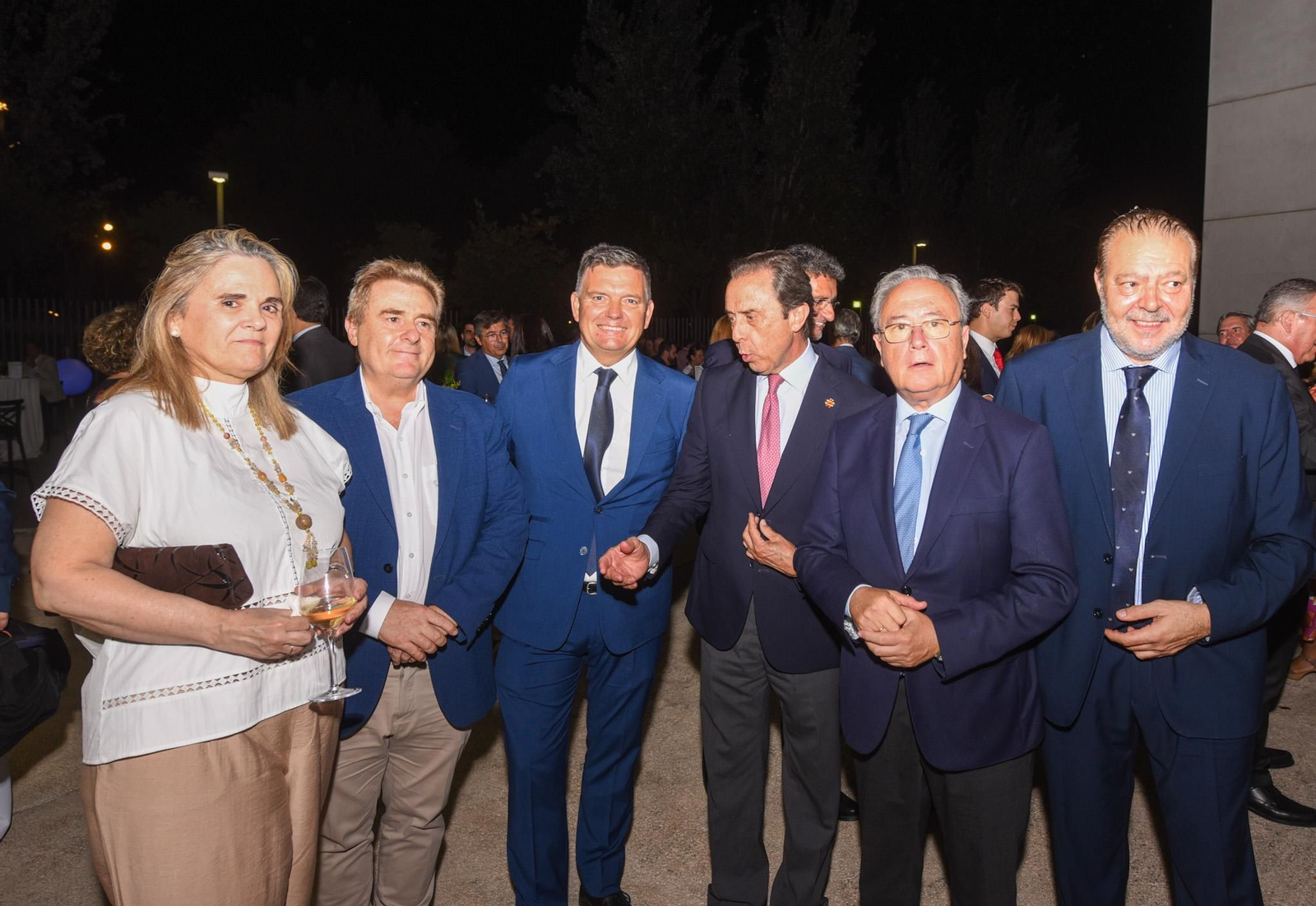 Rosario Girón, José María García, Luis Javier Pérez-Bustamante, Ricardo Delgado Vizcaíno, Antonio Díaz  y José Manuel Santiago.