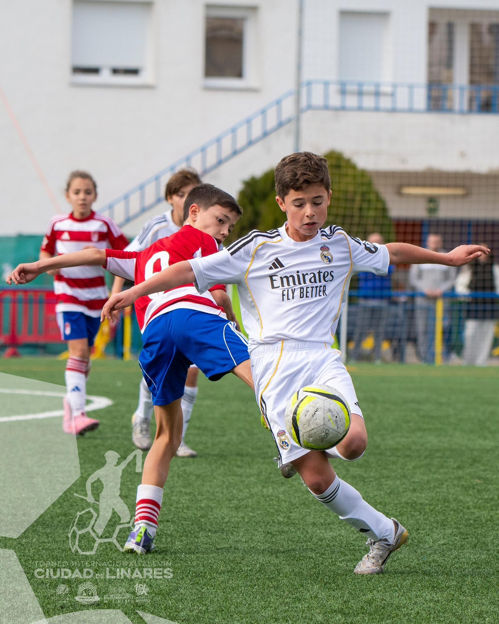 En imágenes: el RCD Espanyol, campeón del IV Torneo Internacional de Fútbol Alevín 'Ciudad de Linares'