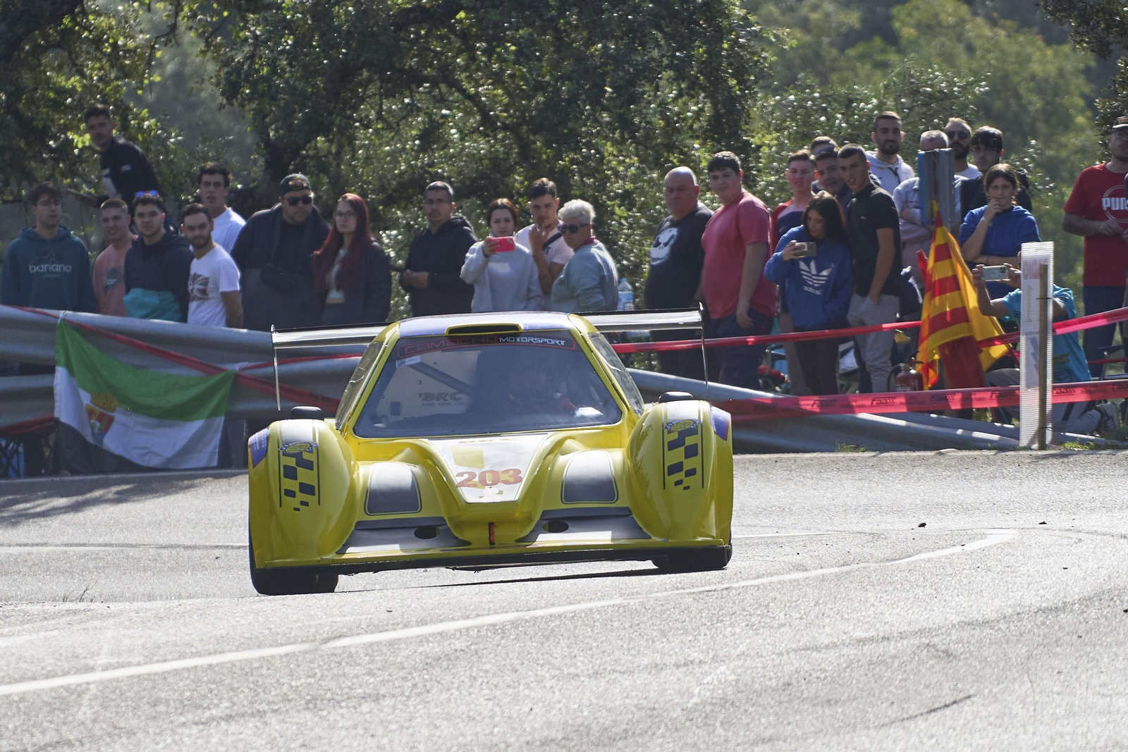 Las mejores fotos del espectacular arranque de la Subida a Trassierra