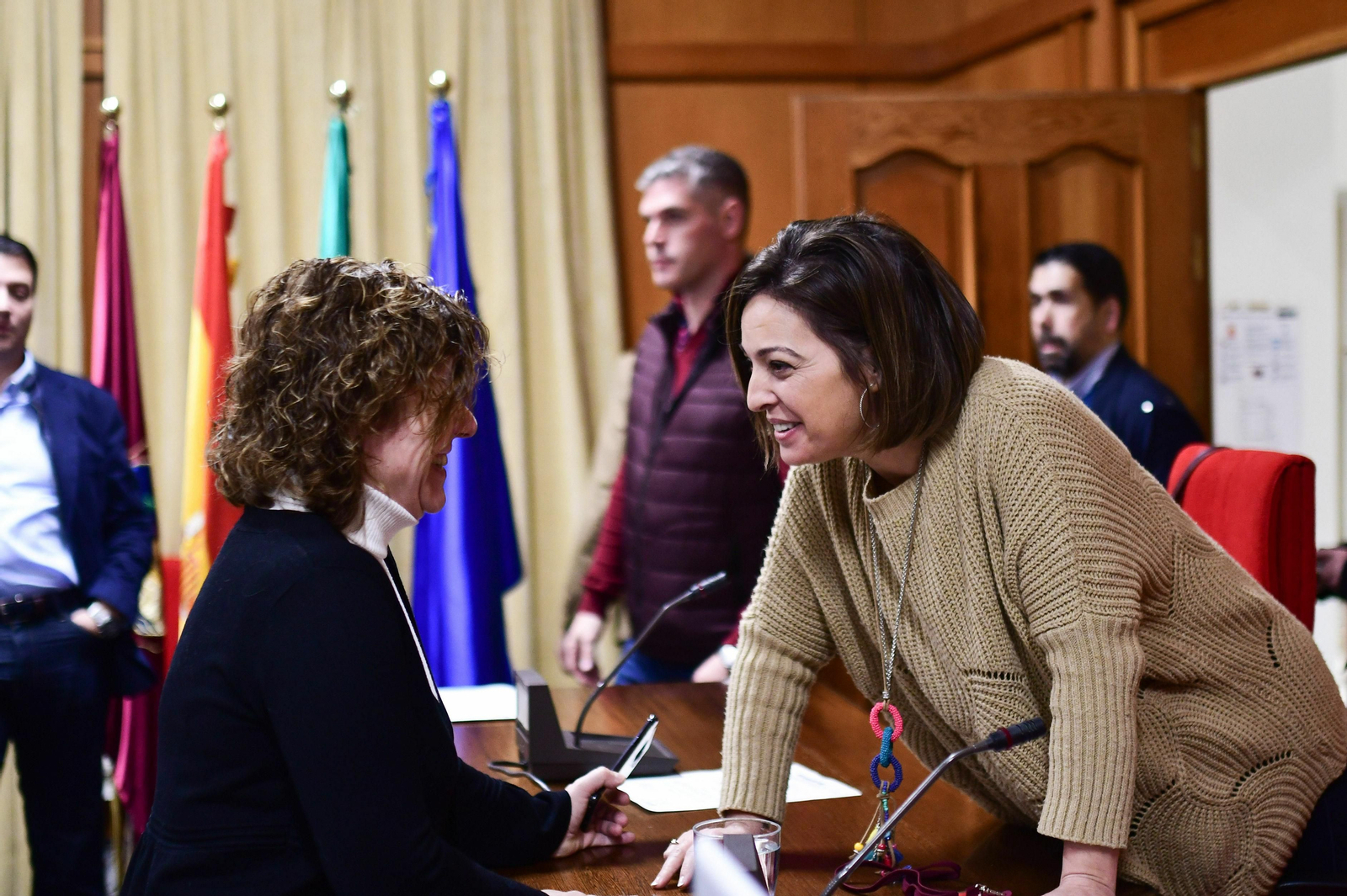 Alba Doblas e Isabel Ambrosio. Alba Doblas e Isabel Ambrosio.