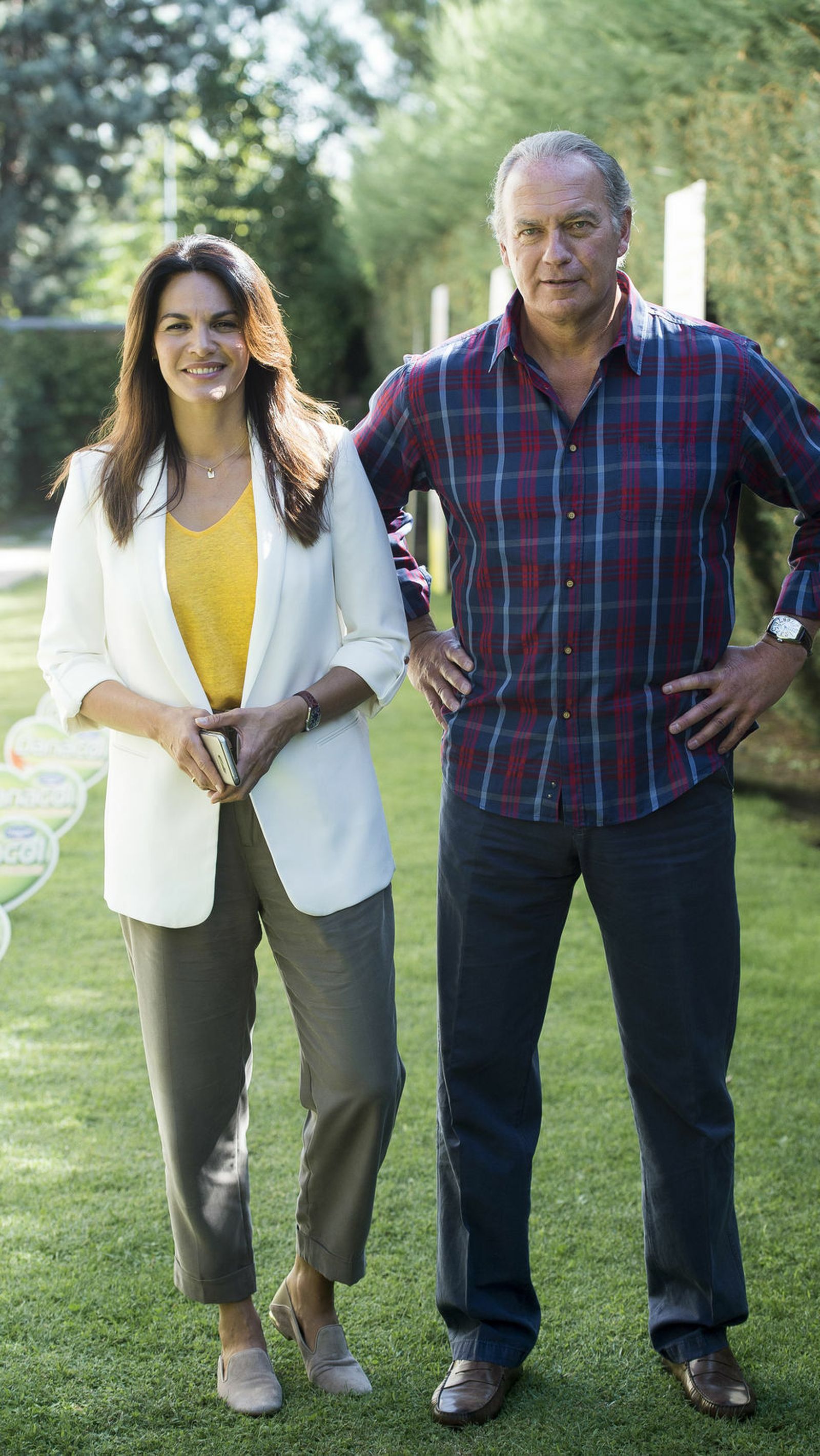 Fabiola y Bertín, en una foto de archivo.