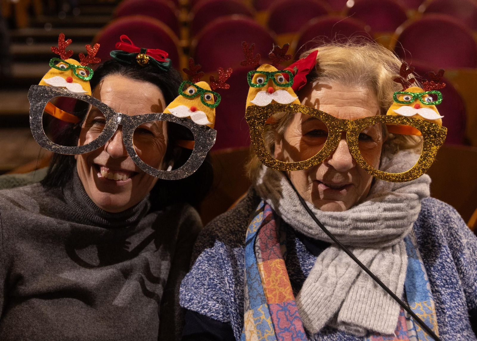 Las imágenes del comienzo del Sorteo Extraordinario de Navidad en el Teatro Real