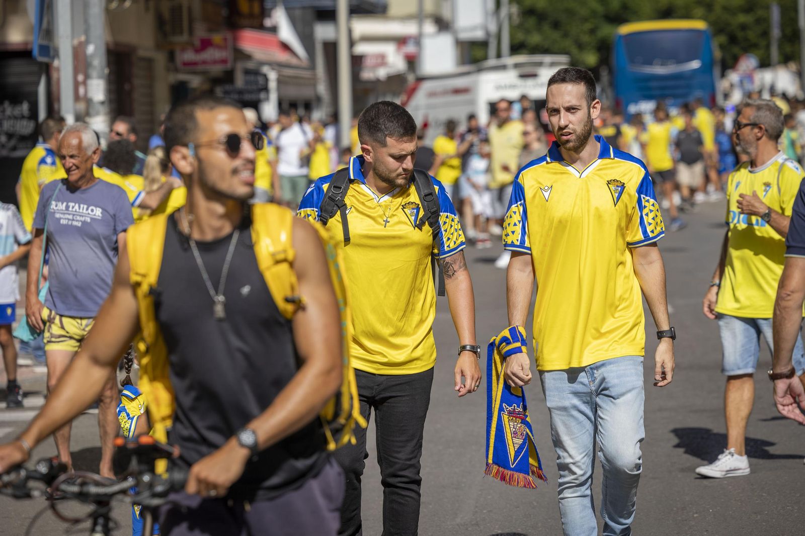 Las imágenes del Cádiz CF-Racing de Ferrol