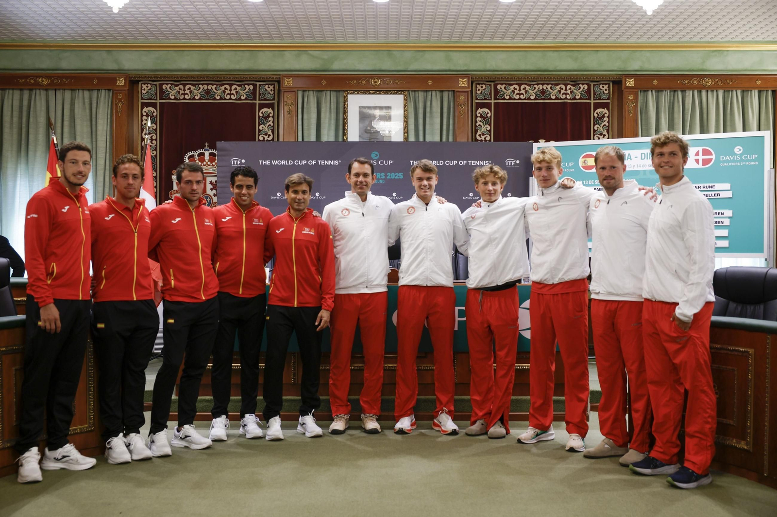 Jaume Munar pierde con Elmer Moller en la Copa Davis en Marbella