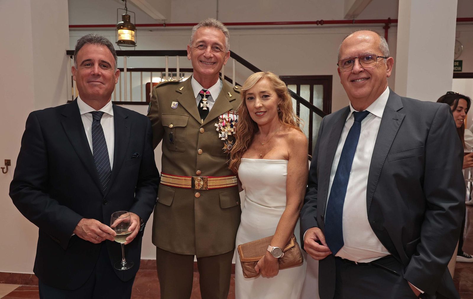 Fotos de la recepción de la Comandancia de Marina y la Autoridad Portuaria de la Bahía de Algeciras con motivo de la festividad de la Virgen del Carmen