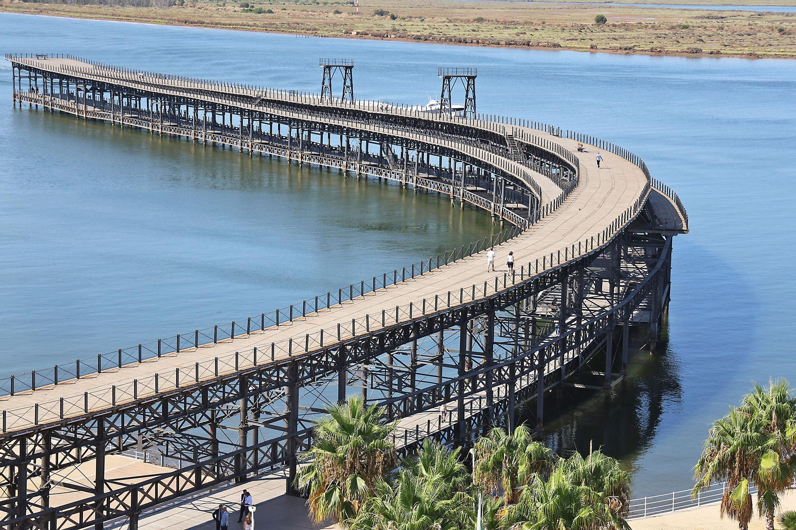 Inauguración de la unión del muelle de la Río Tinto en Imágenes